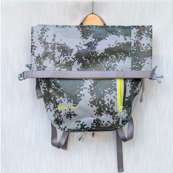 Skog A Kust Handbags - Skog A Kust Gray BackSak Waterproof Backpack